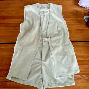 WeWoreWhat Shorts and Vest Set